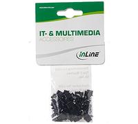 InLine Housse anti-poussière 59948M50 pour USB Type-C femelle Pack 50 pcs Noir