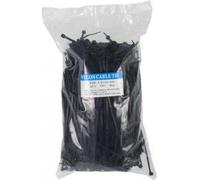 InLine 59963W Serre-câbles Nylon Noir 1000 pièce(s) - Serres-câbles (14 cm, 3,6 mm, 1000 pièce(s))