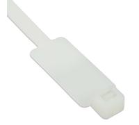 InLine 59967F Serre-câbles Nylon Blanc - Serres-câbles (Nylon, Blanc, 20 cm, 4,8 mm, 100 pièce(s))