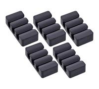 InLine 59971J range-câbles Universel Pince de câble Noir 5 pièces