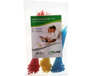 InLine 59978E Serre-câbles Multicolore - Serres-câbles (Multicolore, 500 pièce(s))