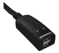 InLine 60603I commutateur écran, clavier et souris Noir