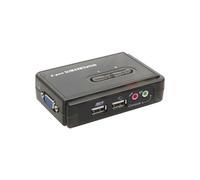 InLine® 60612I Commutateur KVM, 2x, USB, avec audio