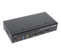 InLine 61640 Extender DVI USB KVM avec Audio (prolongateur Ethernet UTP, 50 m)
