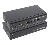 InLine 61640 Extender DVI USB KVM avec Audio (prolongateur Ethernet UTP, 50 m)