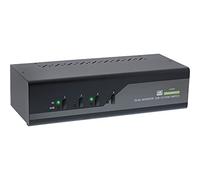 InLine 63654I commutateur écran, clavier et souris Noir, Gris
