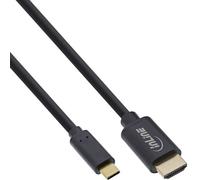 Inline 64115 Câble Vidéo Et Adaptateur 5 M Usb Type-c Hdmi Noir