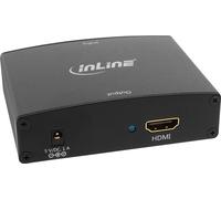 InLine® 65004 Convertisseur VGA+audio vers HDMI, entrée VGA et Cinch audio stéréo, sortie HDMI
