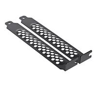 InLine 66641B Compartiment pour ordinateur PCI bracket - Compartiments pour ordinateur (PCI bracket, Noir, 2 pièce(s))