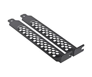 InLine 66641B Compartiment pour ordinateur PCI bracket - Compartiments pour ordinateur (PCI bracket, Noir, 2 pièce(s))