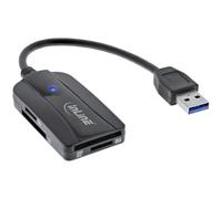 InLine 66772A lecteur de carte mémoire USB 3.2 Gen 1 (3.1 Gen 1) Type-A Noir