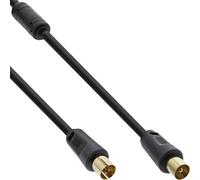 InLine 69402P câble coaxial 2 m Type F Noir