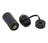 Inline 69927G Connecteur Fibre Optique SC Duplex Court IP68 étanche Connecteur Fibre Optique d'extérieur monomode Connexion SC SC pour boîtier M20