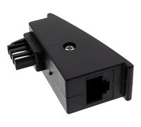 InLine 69948 F Adaptateur TAE-F, vers fiche Femelle RJ45, 8p2 C pour Fritz Box Noir