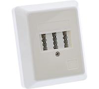 InLine 69971 Beige Outlet Box - Nani Boxes