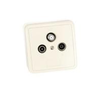 InLine 69983 SAT + TV + Radio Prise téléphone/antenne/prise de courant (69983)