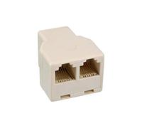 InLine 69999B RJ12-2 x RJ12 Câble d’Interface et Adaptateur (RJ12, 2 x RJ12, Blanc)