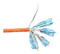Câble d'installation solide S / STP 250 MHz, Cat.6 CU AWG23, sans halogène, 50 m