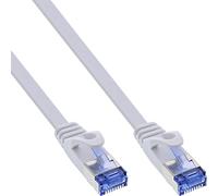InLine 71814W Câble patch plat U/FTP Cat.6A Blanc 1,5 m