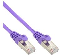 InLine® 72500P Patchkabel, SF/UTP, Cat.5e, violet, 10m