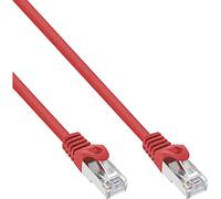 INLINE - Câble patch, S-FTP, Cat.5e, rouge, 1,5m