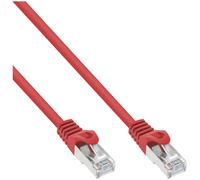 InLine 72550R câble de réseau Rouge 0,5 m Cat5e SF/UTP (S-FTP)