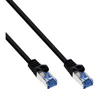 InLine 73815S câble de réseau 15 m Cat6a S/FTP (S-STP) Noir - Câbles de réseau (15 m, Cat6a, S/FTP (S-STP), RJ-45, RJ-45, Noir)
