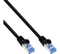 - Cordon de raccordement - RJ-45 (M) pour RJ-45 (M) - 1.5 m - SFTP, PiMF - CAT 6a - sans halogène, bloqué - noir