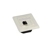 InLine 75602h Boitier de Prise de Courant - Caisse enregistreuse Blanc