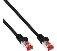 InLine 76103S Câble patch S/FTP (PiMf) Cat.6 250 MHz PVC CCA Noir 3 m