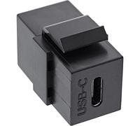 InLine 76201Z USB 3.1 Keystone Snap-in Insert USB-C Femelle/Femelle Noir