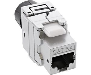 InLine 76202D Premium Keystone RJ45 femelle/LSA, SNAP-In, Cat.6a
