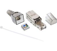 InLine® 76204A RJ45 Stecker Cat.6A 500MHz, feldkonfektionierbar, geschirmt