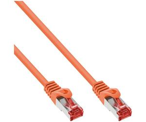 InLine 76411O câble de réseau Orange 1 m Cat6 S/FTP (S-STP)