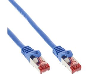 InLine 76422B Câble patch S/FTP PVC 250 MHz - Bleu