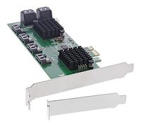 InLine Carte d'interface 76617K – 8 x SATA 6 GB/s – Contrôleur PCIe 2 (PCI-Express)