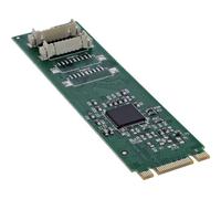 InLine Carte d'interface 76660X M.2 vers 2 fiches série 9 broches avec support à profil bas