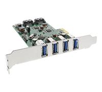 InLine - Stockage / contrôleur USB 3.0 - 6 Canal - USB 3.0 / SATA 6Gb/s - profil bas - PCIe 2.0 x1
