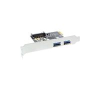 Inline Compatible Schnittstellenkarte (inkl. Lp), 2x Usb 3.0 Mit Sata