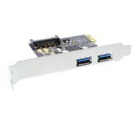 InLine 76666L carte et adaptateur d'interfaces Interne USB 3.2 Gen 1 (3.1 Gen 1)