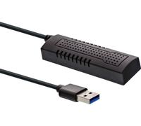 InLine® 76671B Câble convertisseur USB 3.1 vers SATA 6Gb/s, USB A prise, 0,9m