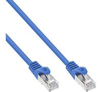 InLine 7m FTP Cat5e Câbles Ethernet Câble de Réseau Bleu