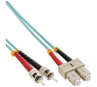 InLine 82575O câble InfiniBand et à fibres optiques 7,5 m 2x SC 2x ST Turquoise, Couleur aqua