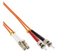 InLine 88505 câble InfiniBand et à fibres optiques 5 m 2x ST 2x LC Orange