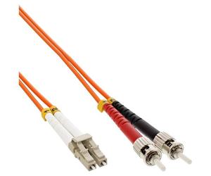 InLine 88505 câble InfiniBand et à fibres optiques 5 m 2x ST 2x LC Orange