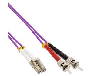InLine 88518P câble InfiniBand et à fibres optiques 25 m LC ST Violet
