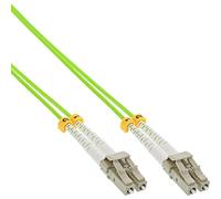 InLine 88544Q câble de fibre optique 0,5 m 2x LC OM4 Vert