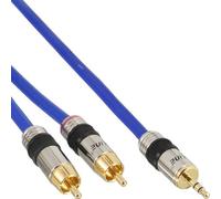 InLine 89932P Câble Audio 25 m Bleu