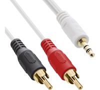 InLine 89934W câble audio 1,5 m 3,5mm Blanc