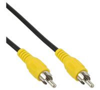 InLine 89937L câble audio 5 m RCA Noir